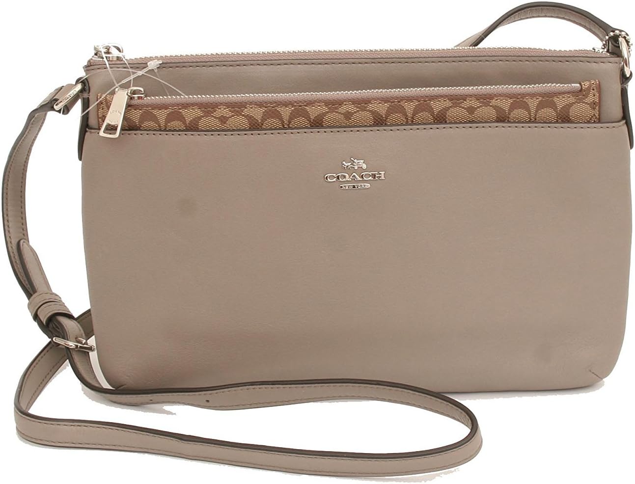 COACH East West Crossbody With Pop Up Pouch Handbags