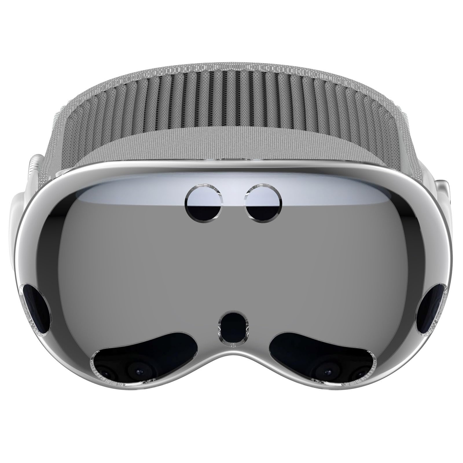 Havilah for Apple Vision Pro Electroplated TPU Protective Case VR Glasses Accessories(Transparent)-image-7