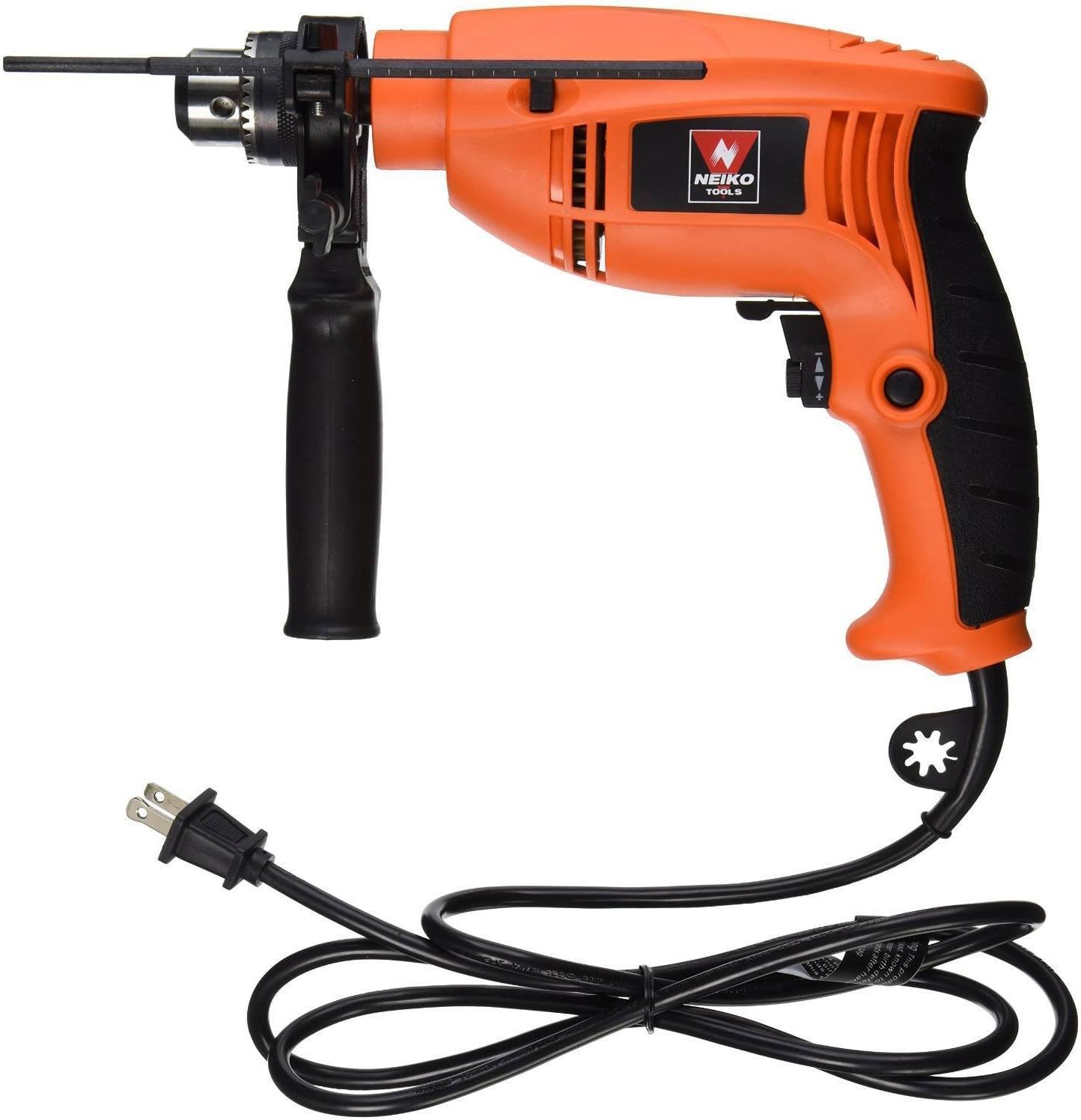 Neiko 10506A 1/2" Reversible Hammer Drill, 4.2 Amps | Metal, Wood, Masonry | Variable Speed