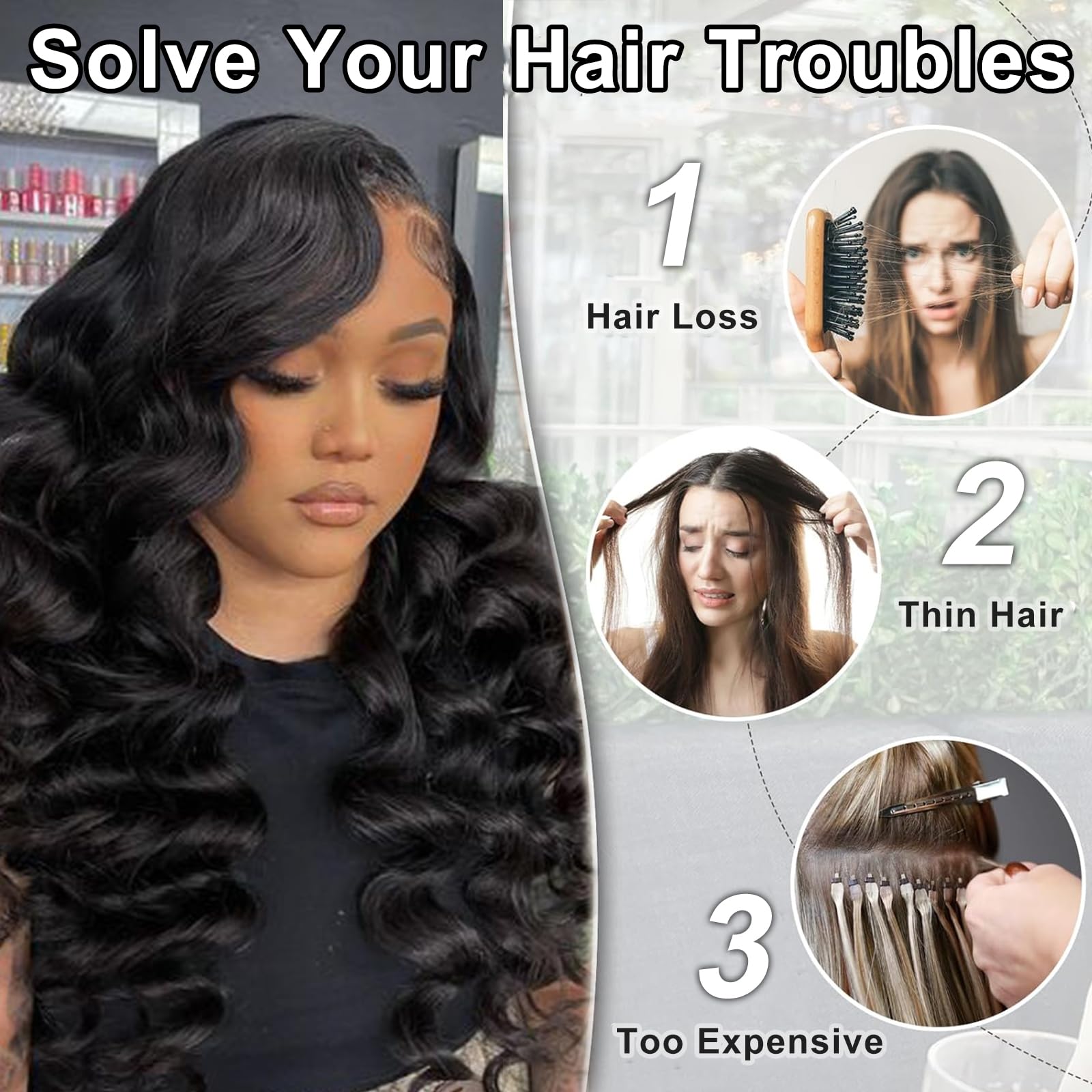 3 Bundle Deal Premium Virgin Body Wave Hair 12”14”16” USTAR Brazilian Virgin 3 Bundle with Closure 100% Human Hair  main image 4