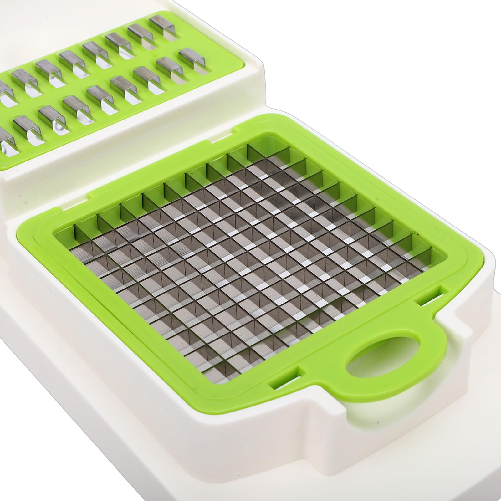 Tritatutto per Alimenti Robusto Tagliaverdure per Chef in Funzioni Facili da Usare e Versatili Materiale ABS e SUS