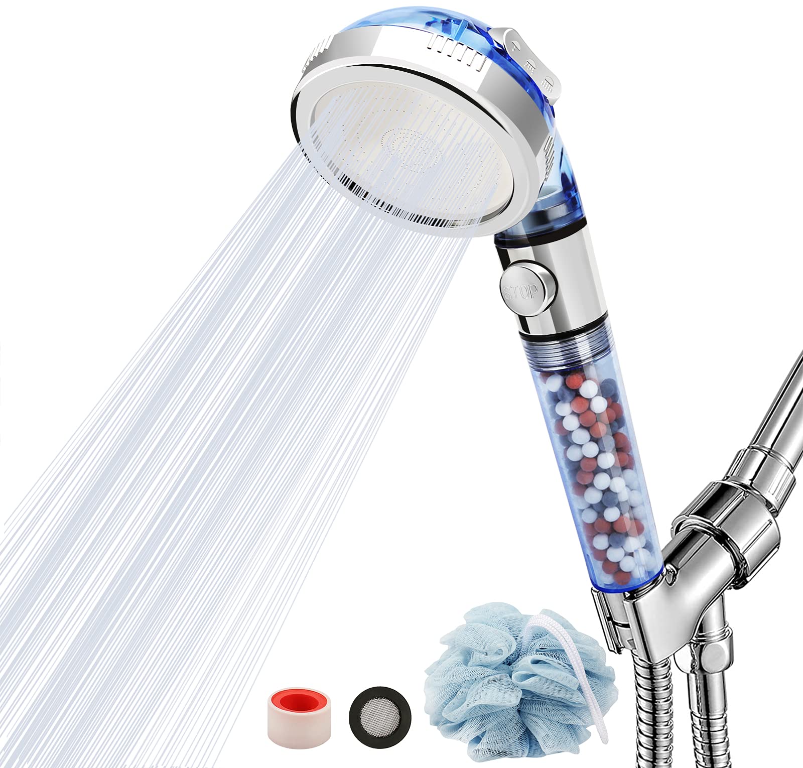 Buy Shower Head,REHAVE Jetting Filter Shower Sprayer,High Pressure 3