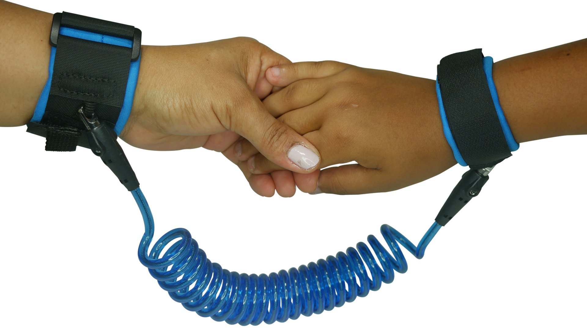 2 Pack Child Anti Lost Wrist Link By Wrist Armor | Durable Breathable Cotton Wrist Strap | Safety Harness Walking Hand Belt For Travel, Outdoor, And Shopping 2m