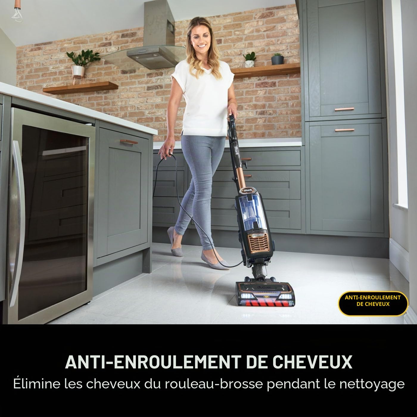 Shark NZ850UK Aspirateur Noir/Cuivre
