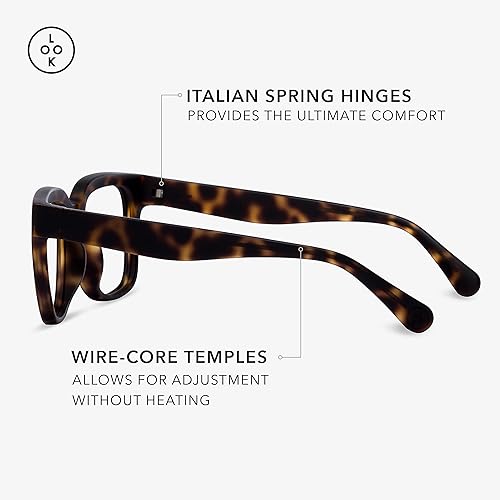 Miniatura 4 de LOOK OPTIC Lectores de Laurel progresivos y no progresivos, elegantes gafas unisex de calidad