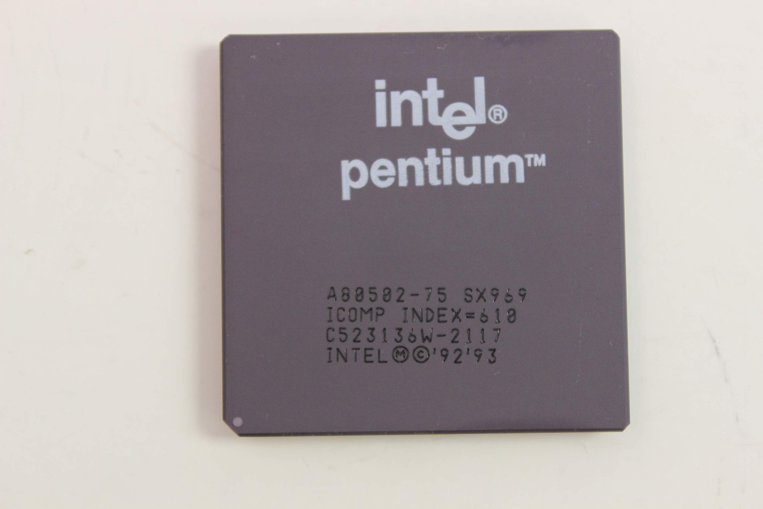 Amazon.com: Intel A80502-75 Pentium 75Mhz Gold-Pin Ceramic PGA 