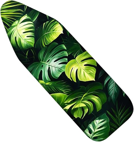 Miniatura 23 de Funda para tabla de planchar con estampado de leopardo Nuxovilar, 15 x 54 pulgadas, se adapta a la mayoría de las tablas estándar, accesorio para