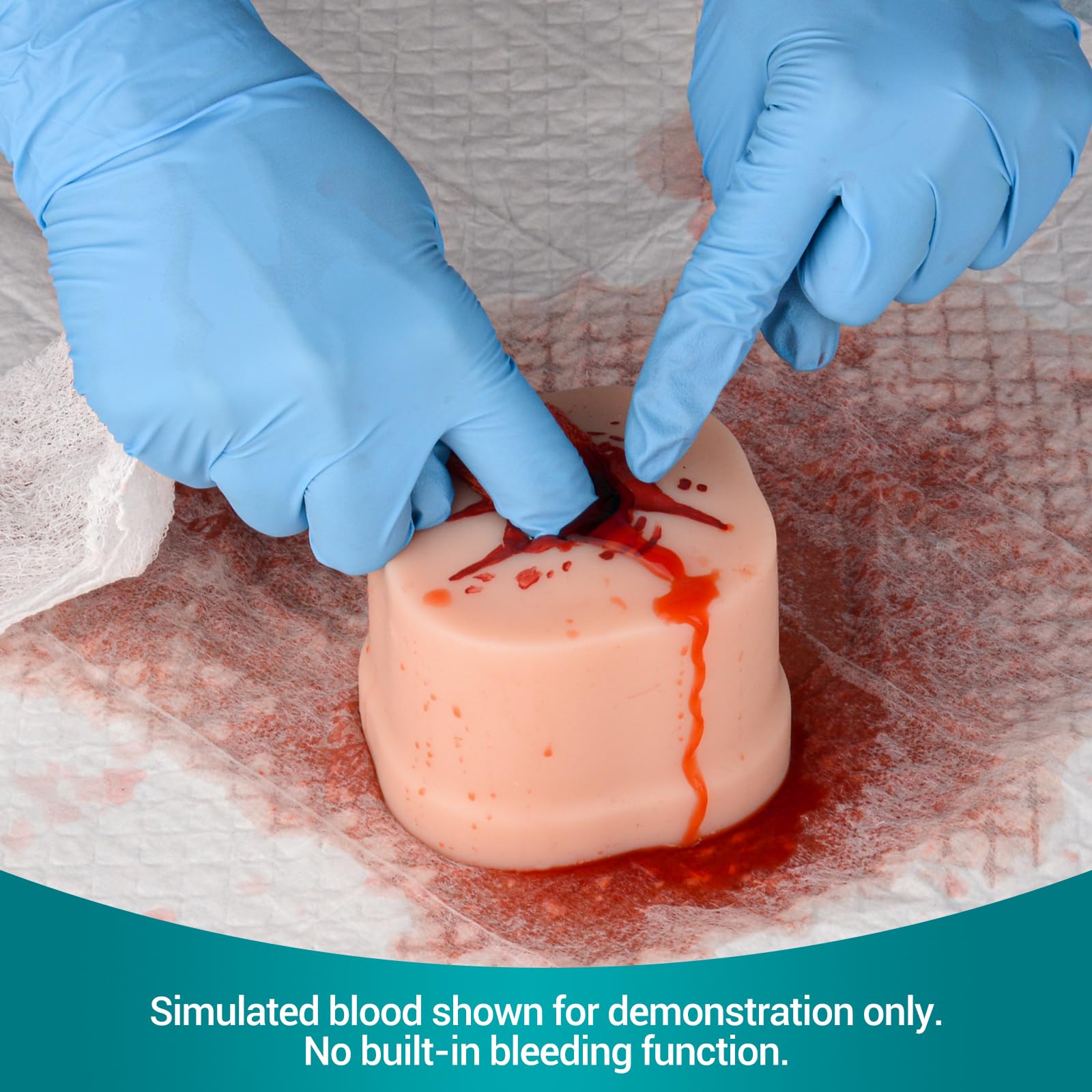 Medarchitect Wound Packing Task Trainer, Bleed Control Tourniquet Trainer, Basic Wound Packing Trainer do edukacji medycznej
