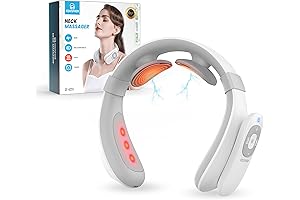 COMFIER Portable Heated Neck Massager for Pain Relief