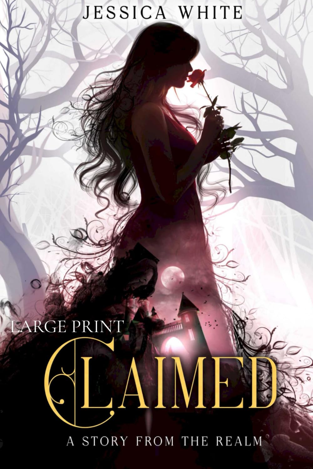 Claimed (Large Print): A Dark Romantic Fantasy (Stories from the Realm)