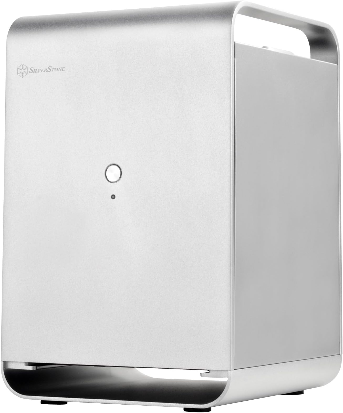 Silverstone Technology Case Storage Series Cs01-Hs Premium Nas Case, Silver, Sst-Cs01S-Hs