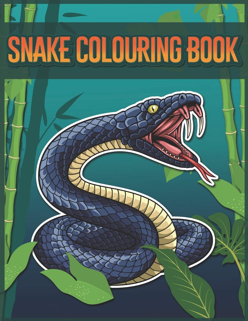 Independently published Snake Colouring Book: 30 Snakes pages for kids
