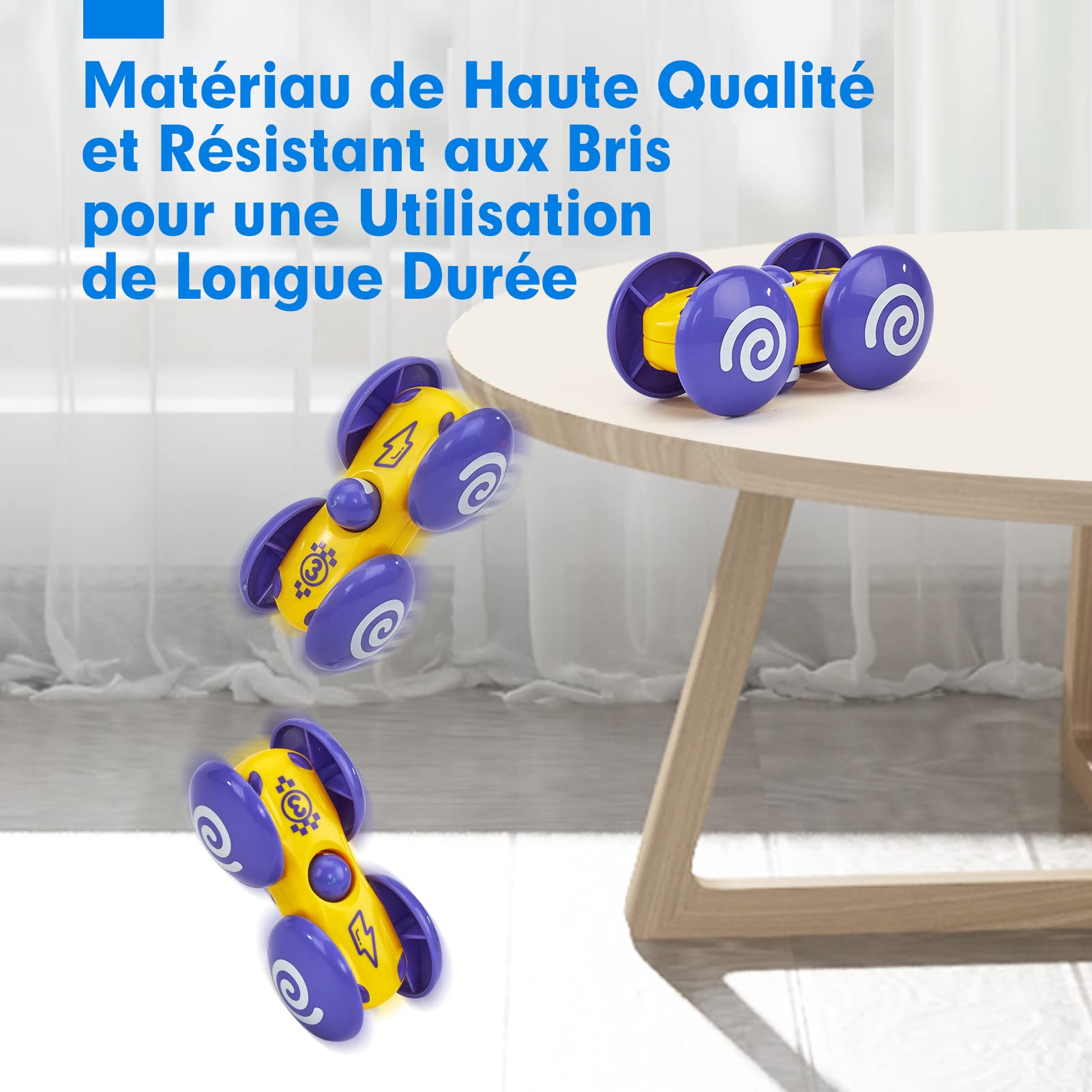 Jouet Bebe 1 an 2 En 1 Circuit Voiture & Pound A Ball Jouet Enfant 1 2 Ans avec Marteau et Balle, Jouets Éveil Montessori pour Garçon Fille 1 2 3 Ans