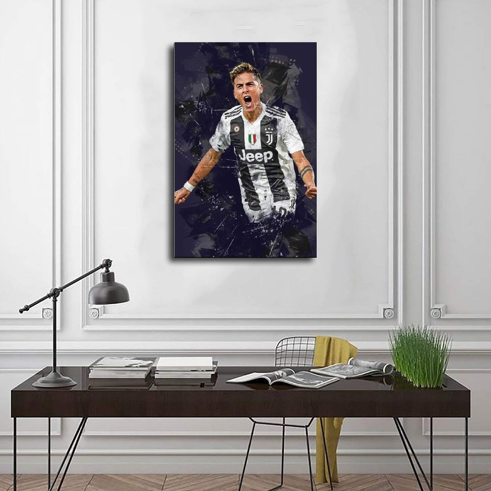 Cornice 30x45 Cialda Per Torta PAULO DYBALA Juventus Decorazione