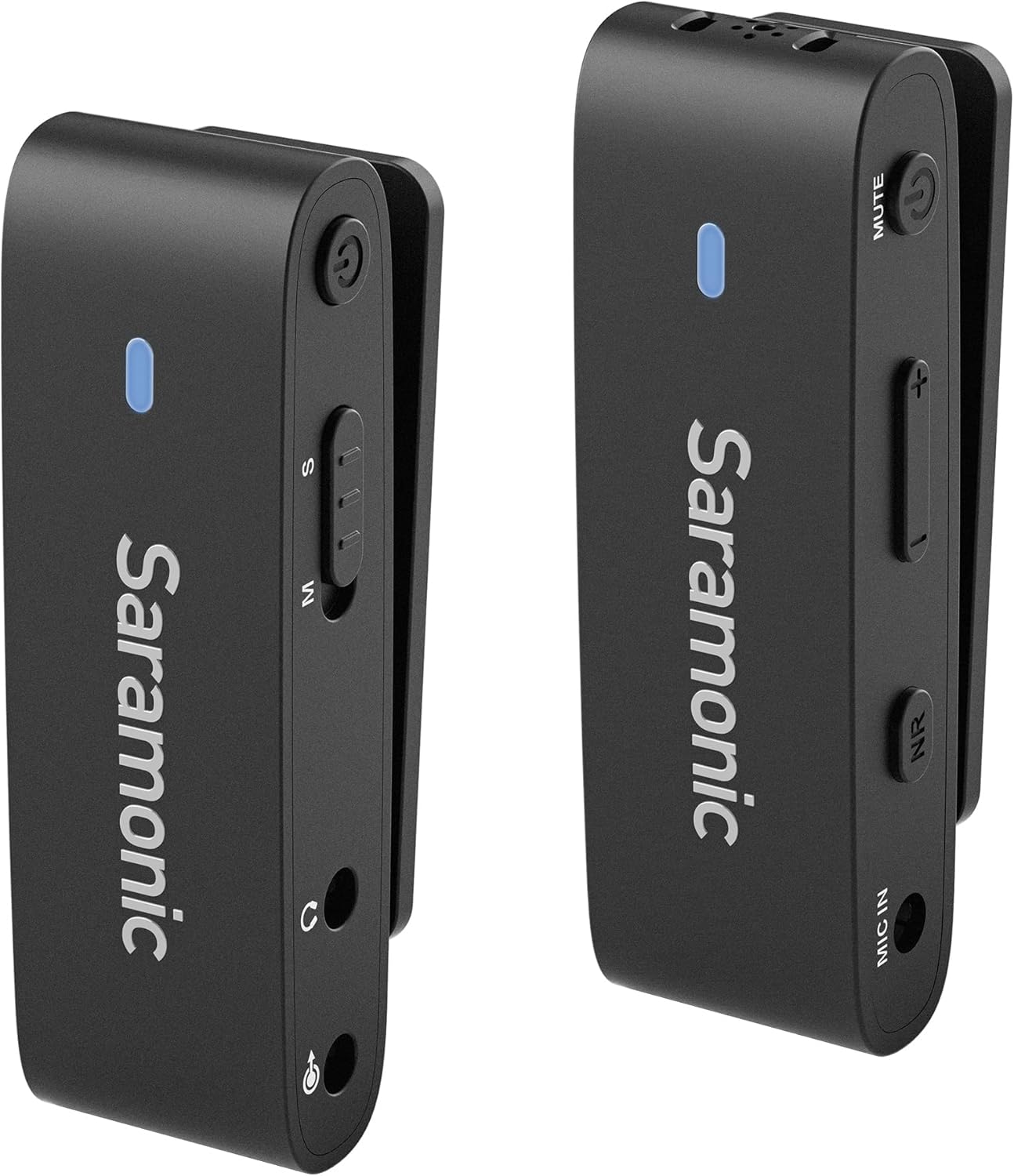 Saramonic Blink300 B1 Wireless Lavalier Microphones for Cameras Camcorder DSLR PC Computer, Noise Cancellation, 164ft Transmission, 3.5mm Wireless Lapel Mic for Video Recording Vlog Live Streaming