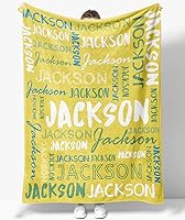 Vista 41 de OLIVE OLIVIA Mantas personalizadas para niños con nombres, mantas personalizadas con nombre para adultos, manta personalizada, regalo para Nombre