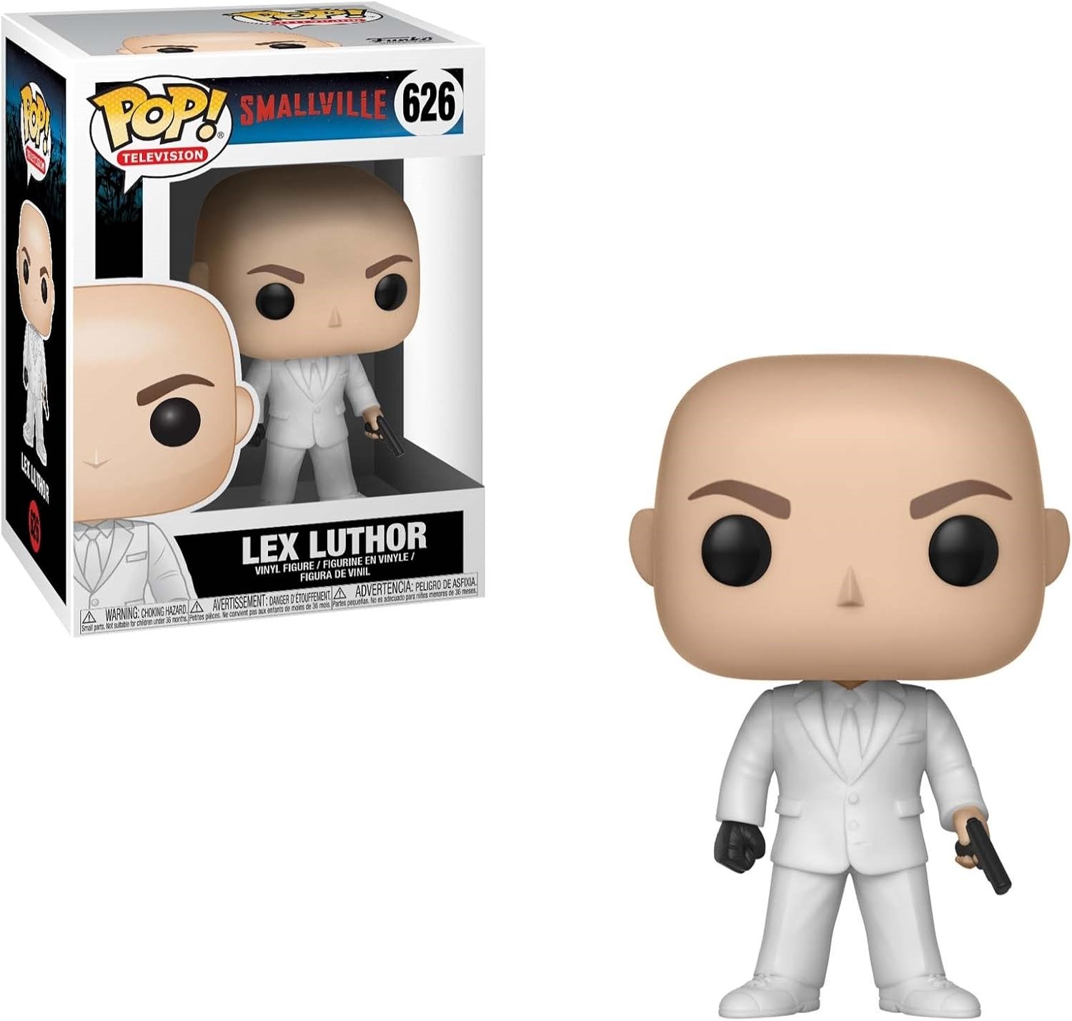 Funko POP! TV: Smallville Lex Luthor Collectible Figure, Multicolor