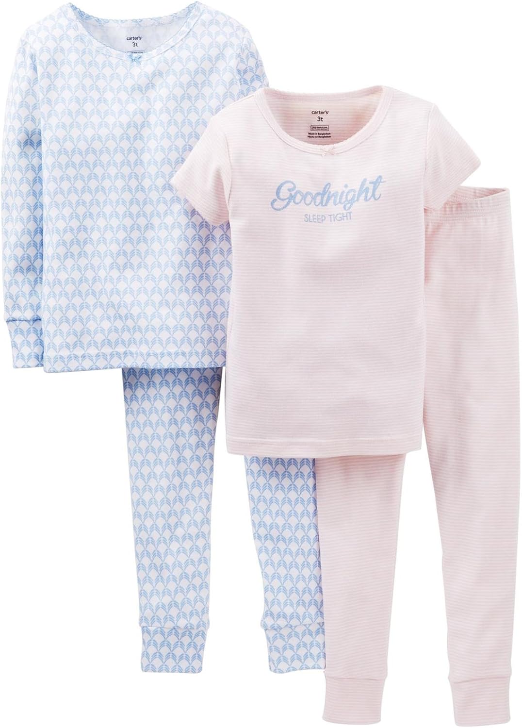 Carter's 4 Piece Pant PJ Set (Baby) Goodnight