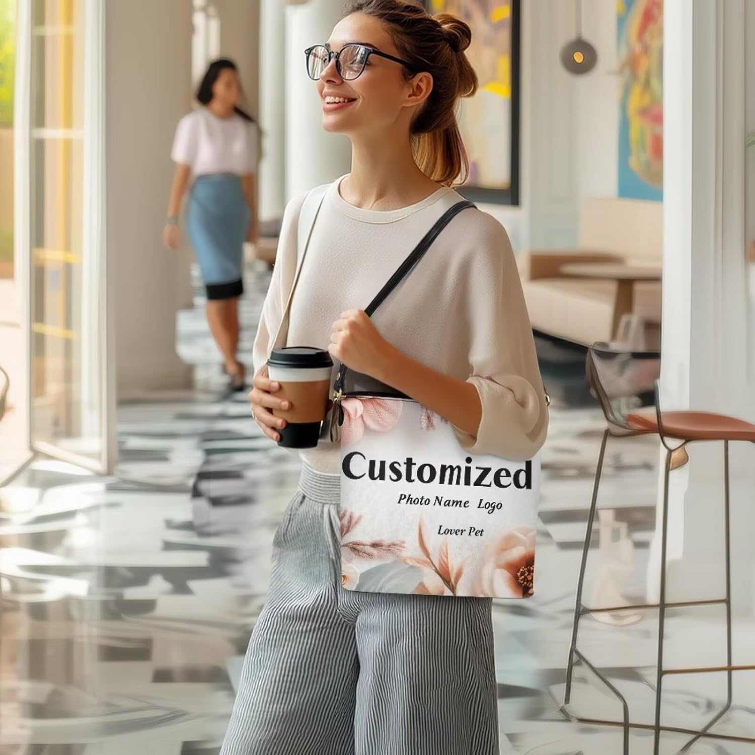 HUGS IDEA Hoho Bag for Women Crossbody Purse Leather Handbags Laides Shoulder Bags - Image 3