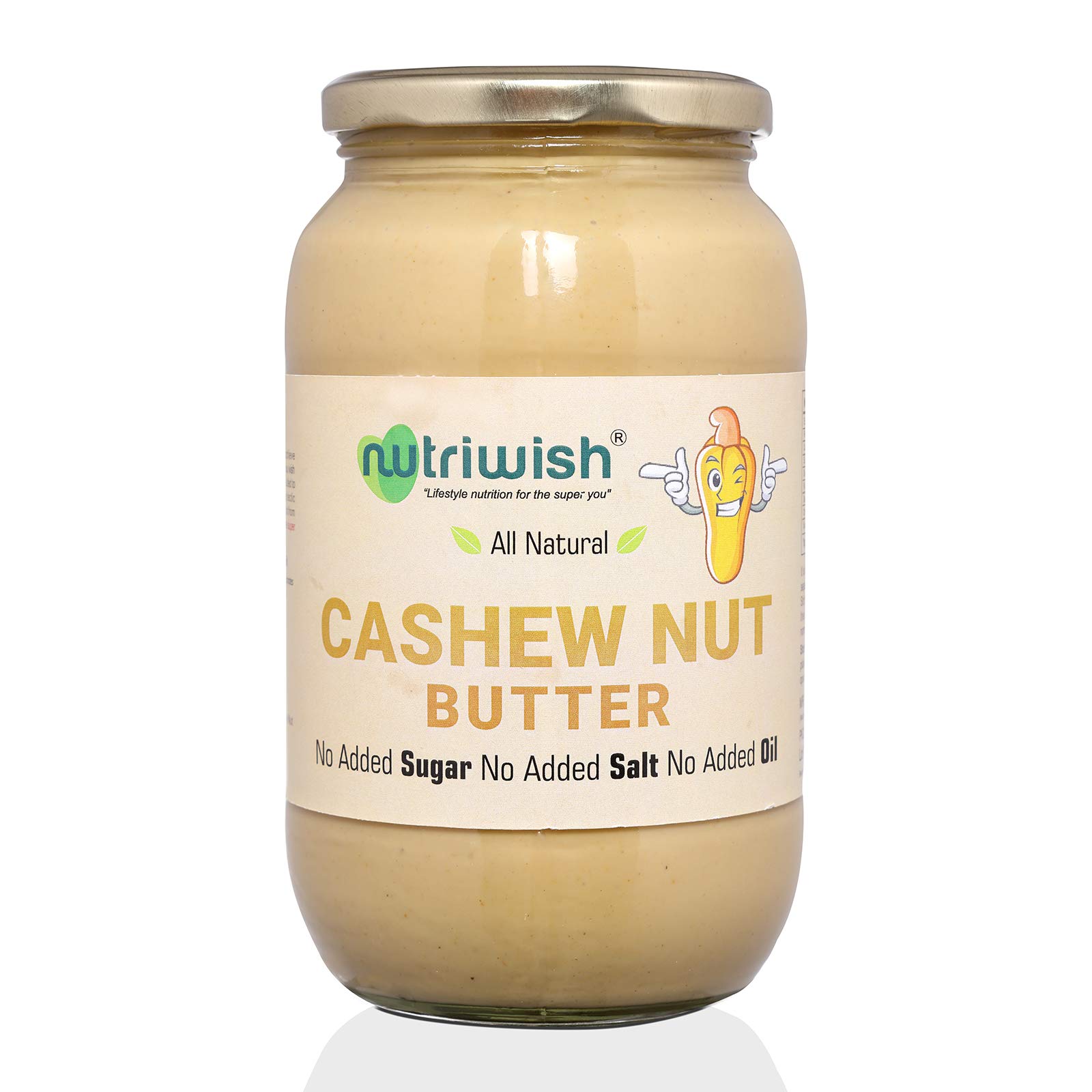 Nutriwish Cashewnut Butter Bottle, 1 Kg - Unsweetened, No Added Oil, No Added Sugar, No Added Salt, 100% Natural (B08JQWBY9J) Amazon Price History, Amazon Price Tracker