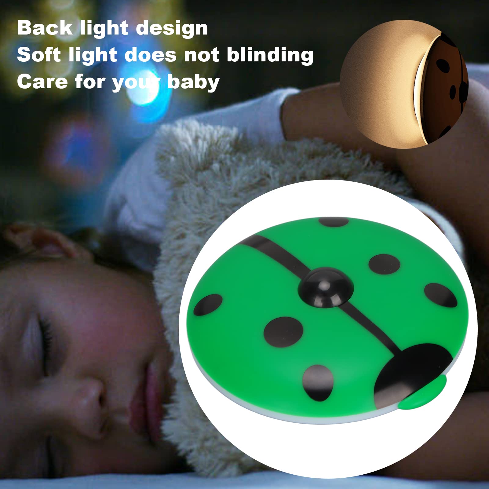 Luce Notturna Bambini Luce Notturna Con Sensore Di Movimento, Simpatica  Luce Notturna A Luce Notturna Sensore Movimento, image size:1601x1601