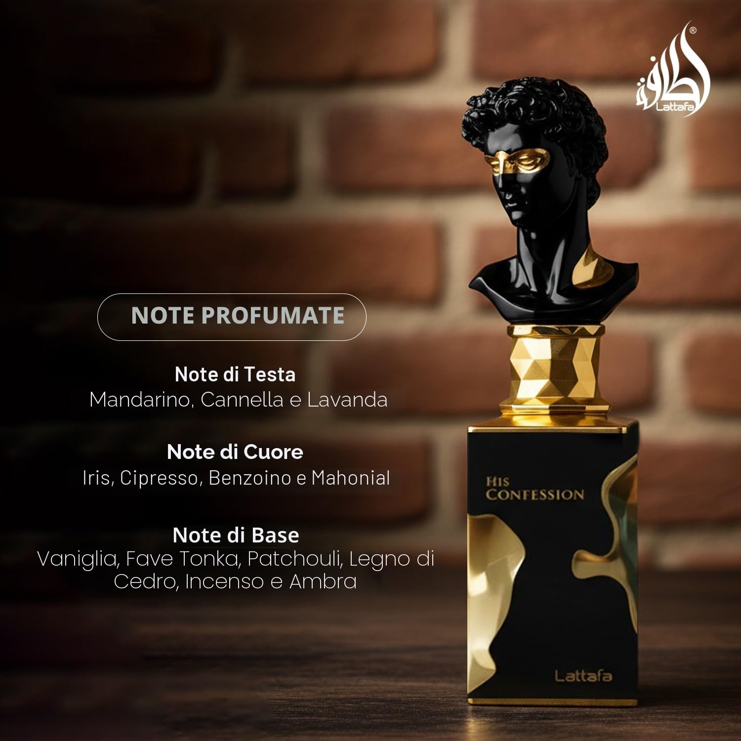 HIS CONFESSION Eau De Parfum by Lattafa