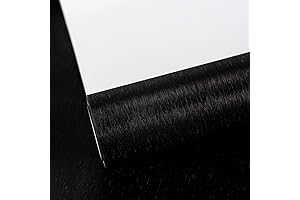 WRAPAHOLIC Black Metallic Wrapping Paper Roll