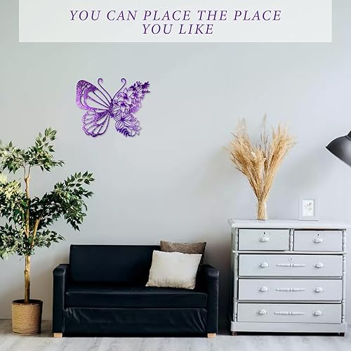 Miniatura 5 de Molde de silicona grande de mariposa, moldes de resina epoxi de animales y mariposas, decoración para colgar en la pared, para bricolaje, fundición