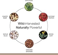 Vista 5 de Dr. Schulze's Fórmula intestinal #1 - Suplemento para el movimiento intestinal para apoyo a la salud del colon - Ayuda para la hinchazón
