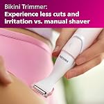 Philips Women’s Bikini Trimmer & Precision Trimmer Special Edition Bundle, Electric Body Hair Trimmer Set, BRT387/90