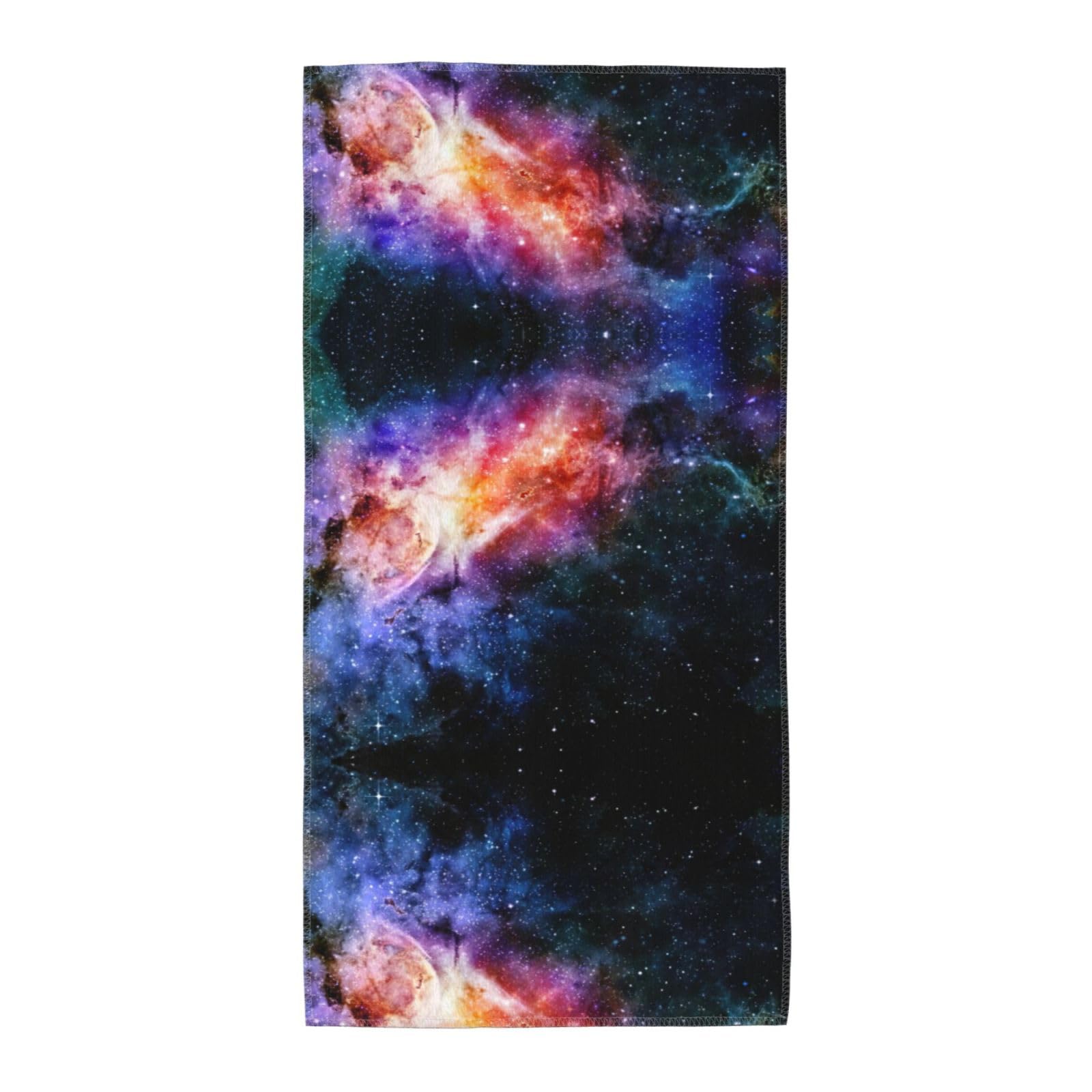 DIEzig Galaxy In The Universe Fashion Printed Long Bath Towel For Pool Side Seaside Holiday