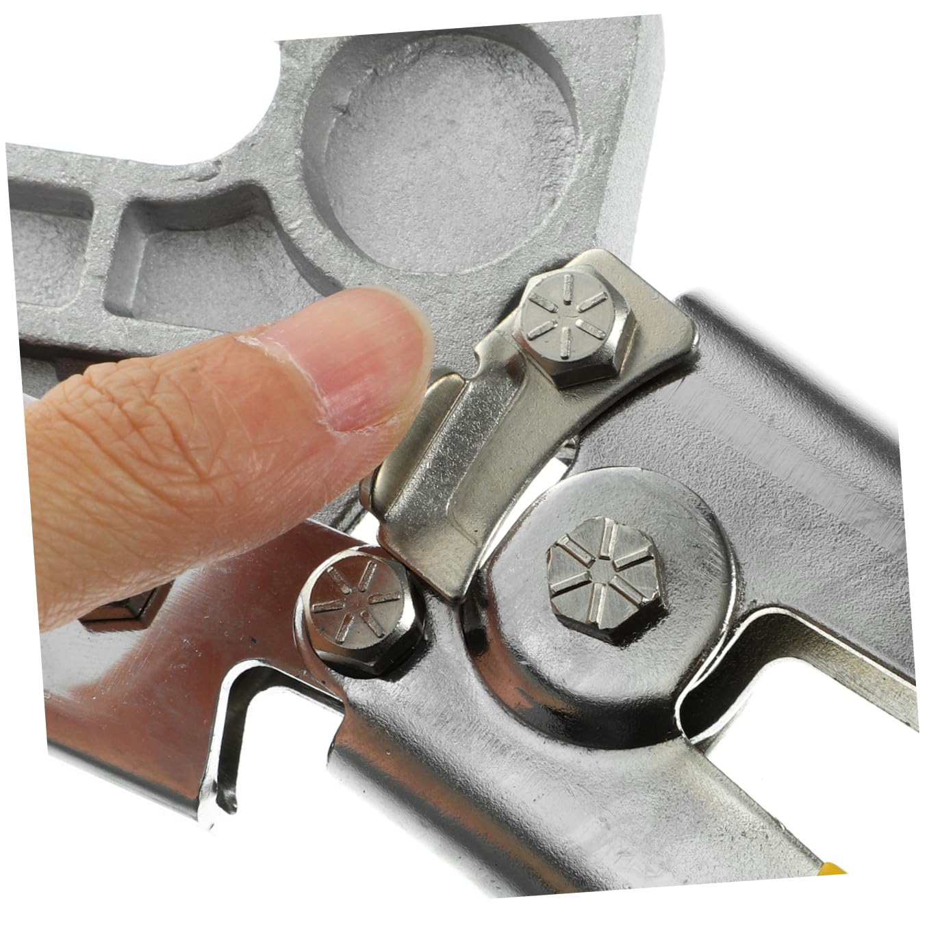Pinza de Acero para Instalar y Sujetar Perfiles Metálicos en Drywall