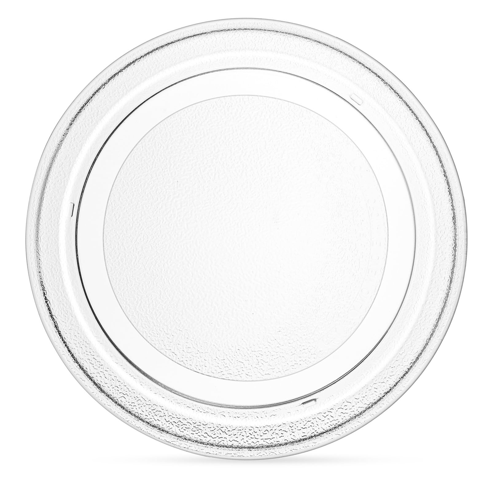 Ersatz Glasplatte für Mikrowellen 25,5cm Flach, Weißes Glas
