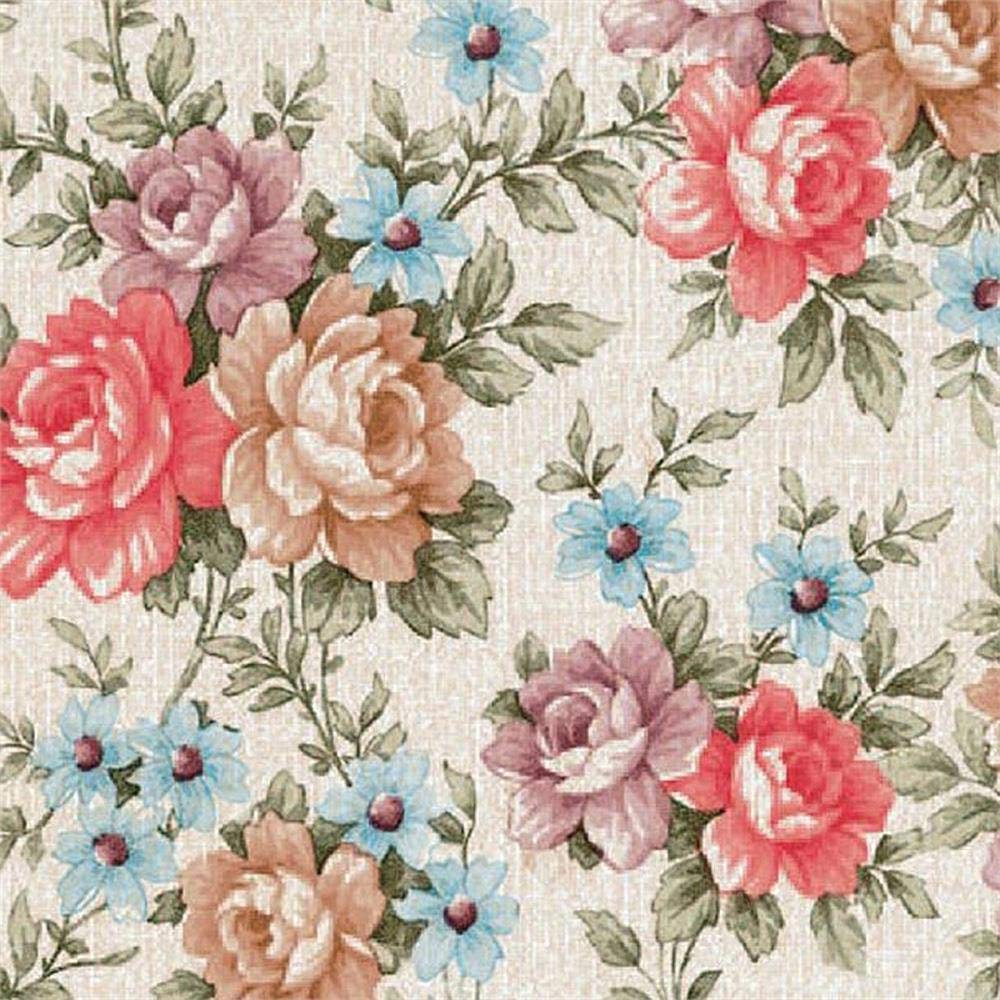 Romance Floral Fablon Self Adhesive Film Arts Crafts 2 m X 45 cm Vinyl Beige from YöL