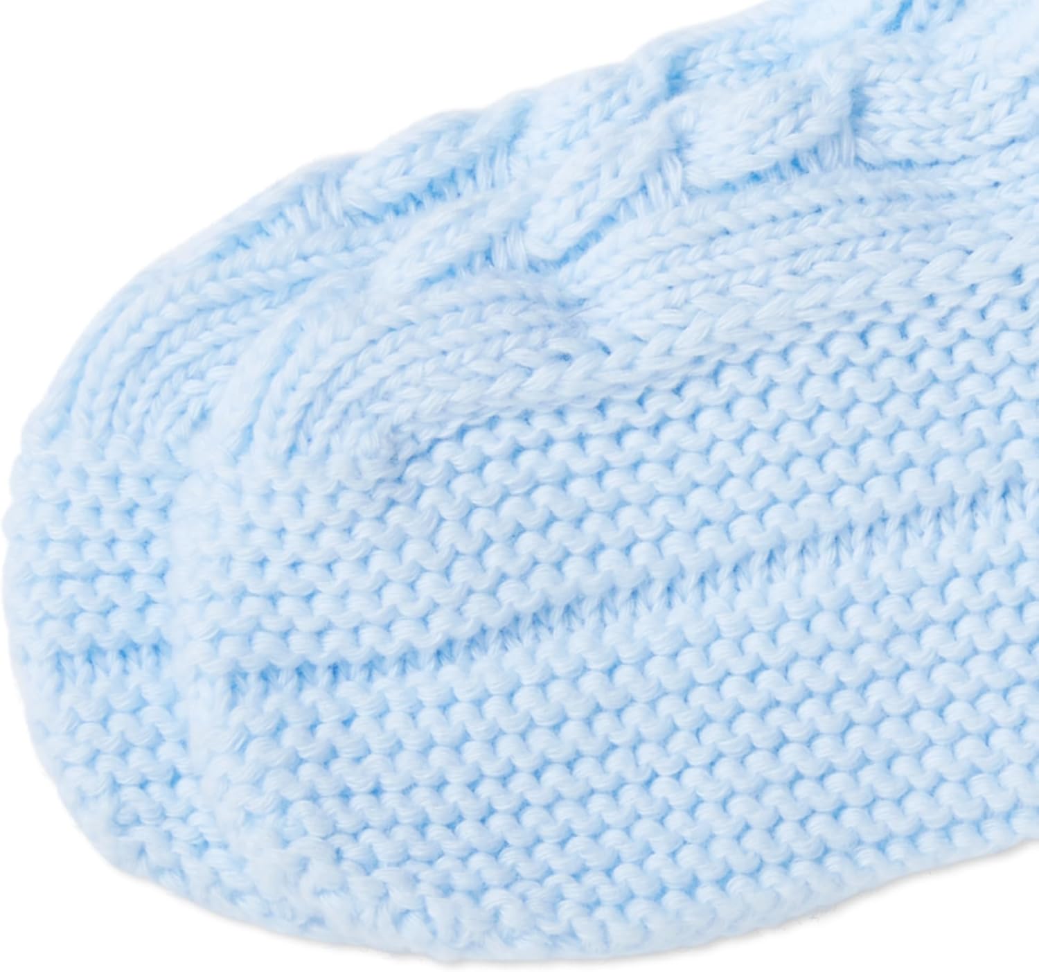 POLO RALPH LAUREN Unisex-baby Baby's Bootie with Cable 1 Pair Pack Soft Cotton Comfort - Image 2