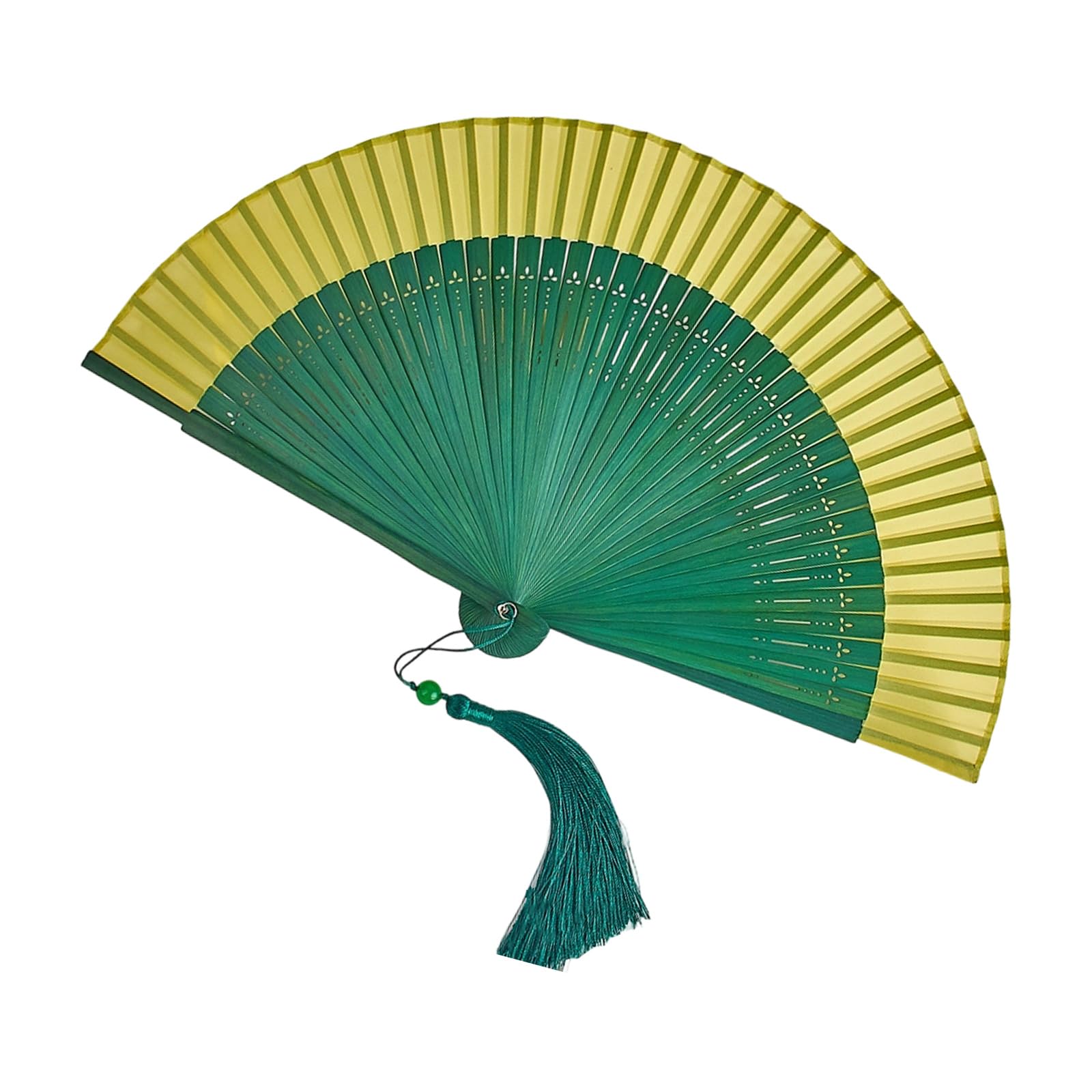 ZEPFJHE Wooden Hand Fan Hollow Carved Wood Decorative Hand Fanned, Retro Foldable Chinese Fanned Photography Props for Womens Hollow Carved Wood