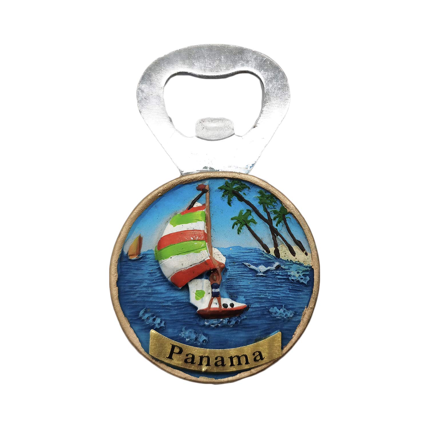 Wedare Panama 3D Fridge Magnet Souvenir turistici Adesivo Bottiglia Apribottiglie Frigorifero Magnete Casa Cucina Decorazione Raccolta dalla Cina
