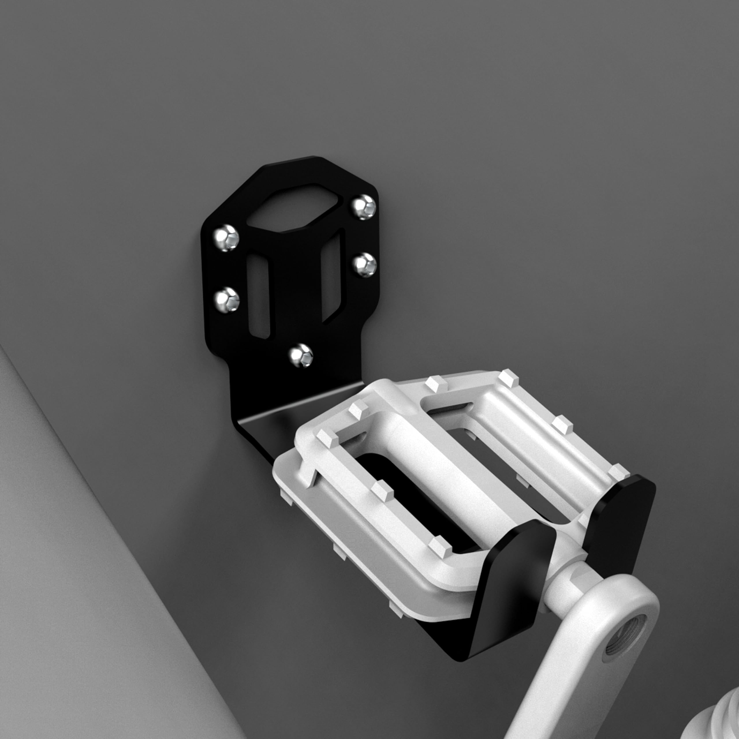 Supporto Per Bici Da Muro Universale - Gancio Portabici Salvaspazio Per Garage - Foto 5