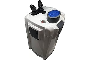 Sun Sun HW-704B Canister Filter with UV Sterilizer: Clean Aquarium Water, Keep Fish Healthy