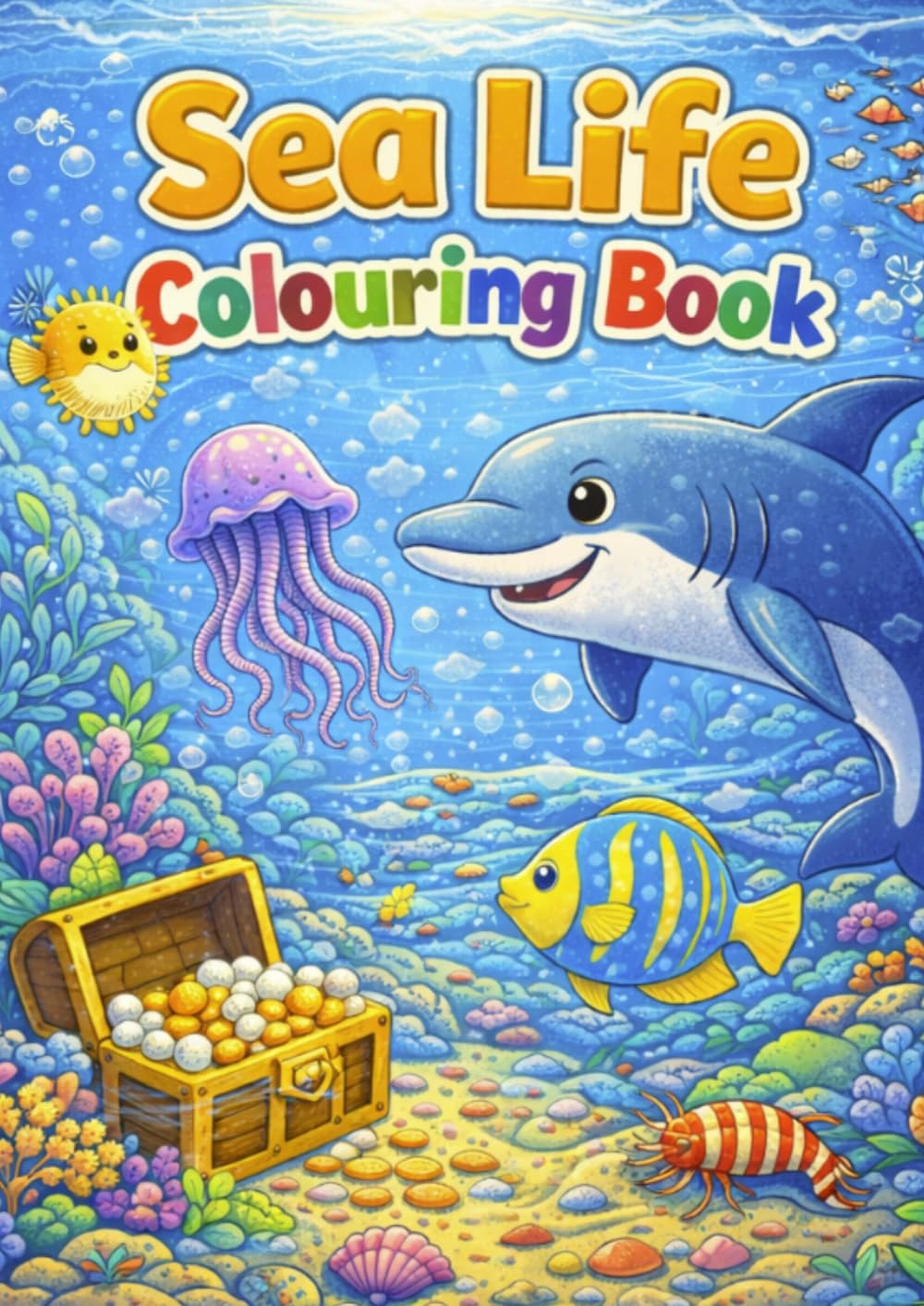 Sea Life Colouring Book