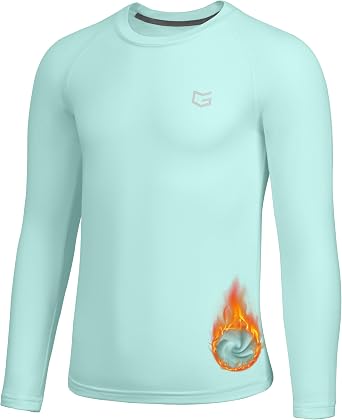 29% off: G Gradual Youth Boys Compression Thermal Shirt Long Sleeve