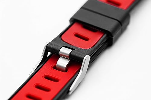 Miniatura 3 de Go-tcha Evolve - Reloj de pulsera LED para Pokemon Go con captura automática y giro automático, color negro y rojo