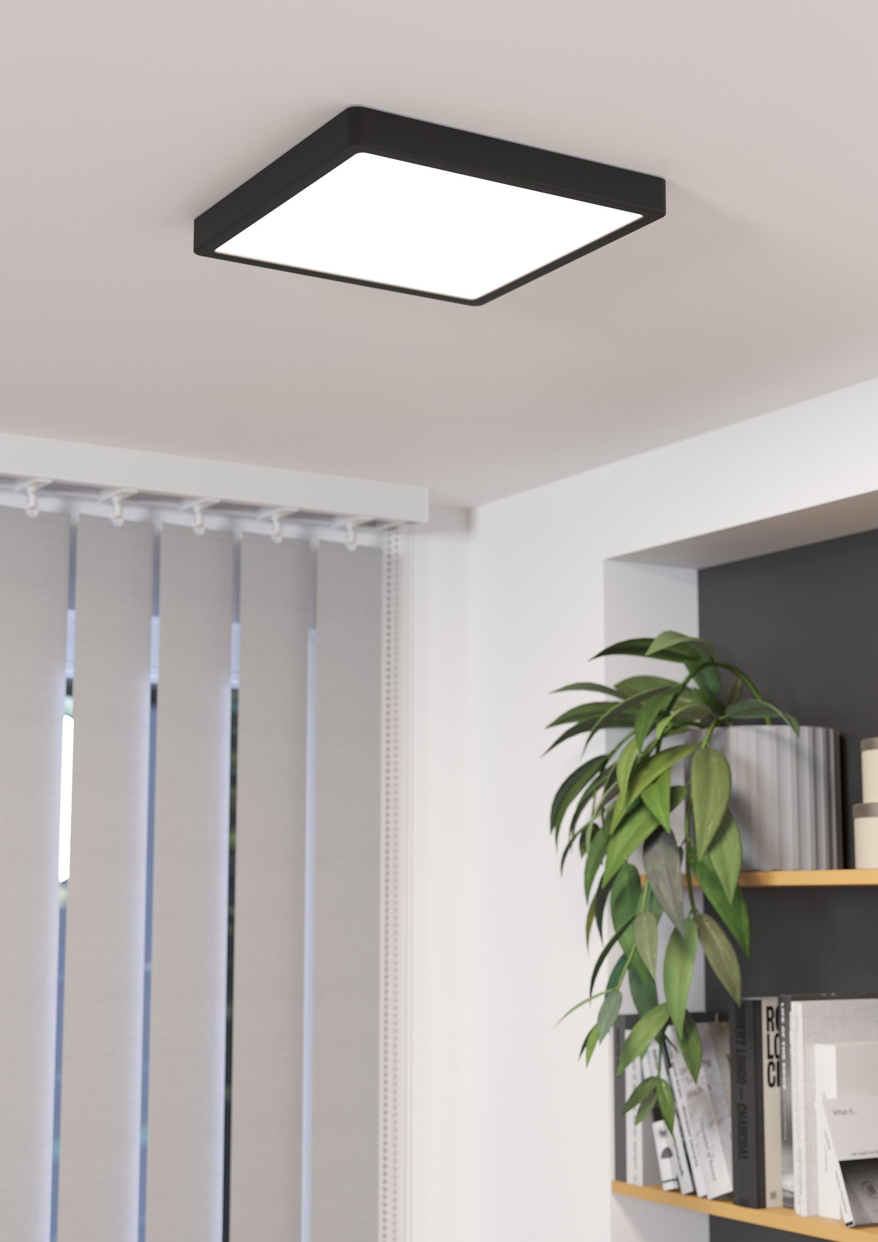 Eglo LED Lampada da soffitto Fueva 5, L x P 16 cm, lampada da soffitto a