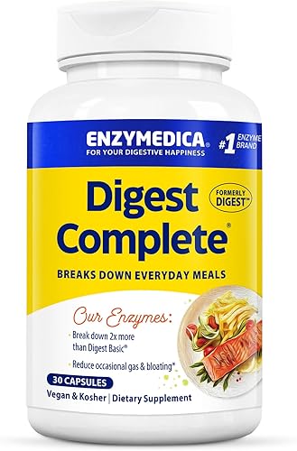 Enzymedica - Digest, Fórmula completa de enzimas digestivas, 30 cápsulas