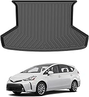 Vista 37 de Mixsuper Forro de carga para Chevrolet Tahoe/GMC Yukon 2021-2026, tapete de carga para todo tipo de clima, para detrás de los asientos de la tercera