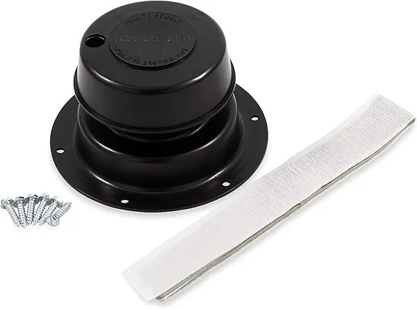Camco 40138 Black Replace-All Plumbing Vent Kit