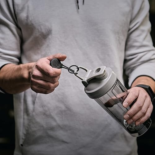 Miniatura 7 de BlenderBottle Imán para sostener botellas agitadoras y accesorios de entrenamiento para equipos de gimnasio, color negro