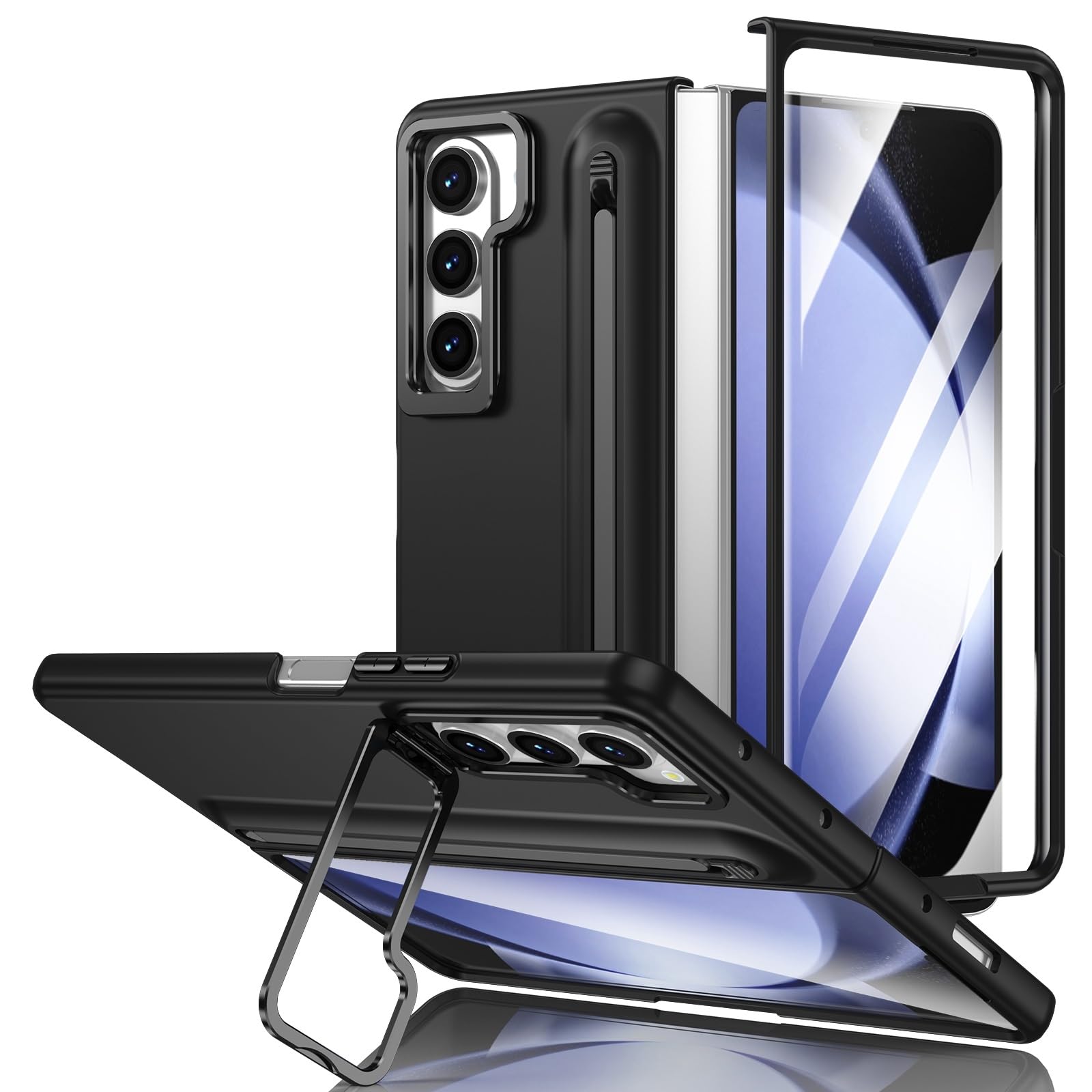 Coque Galaxy Z Fold 5 avec support caméra pour vos visioconférences de bureau - 8
