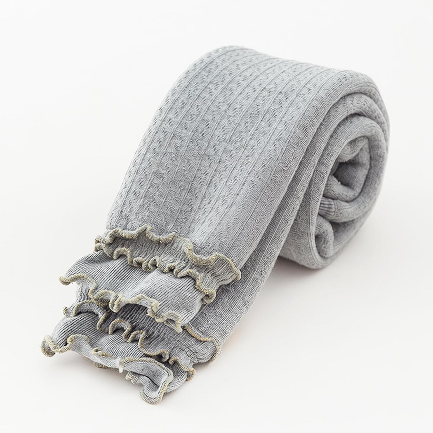 Toddler Baby Girls Winter Fleece Lined Leggings Knit Thick Warm Full Length Tights Basic Velvet Pants - Image 8