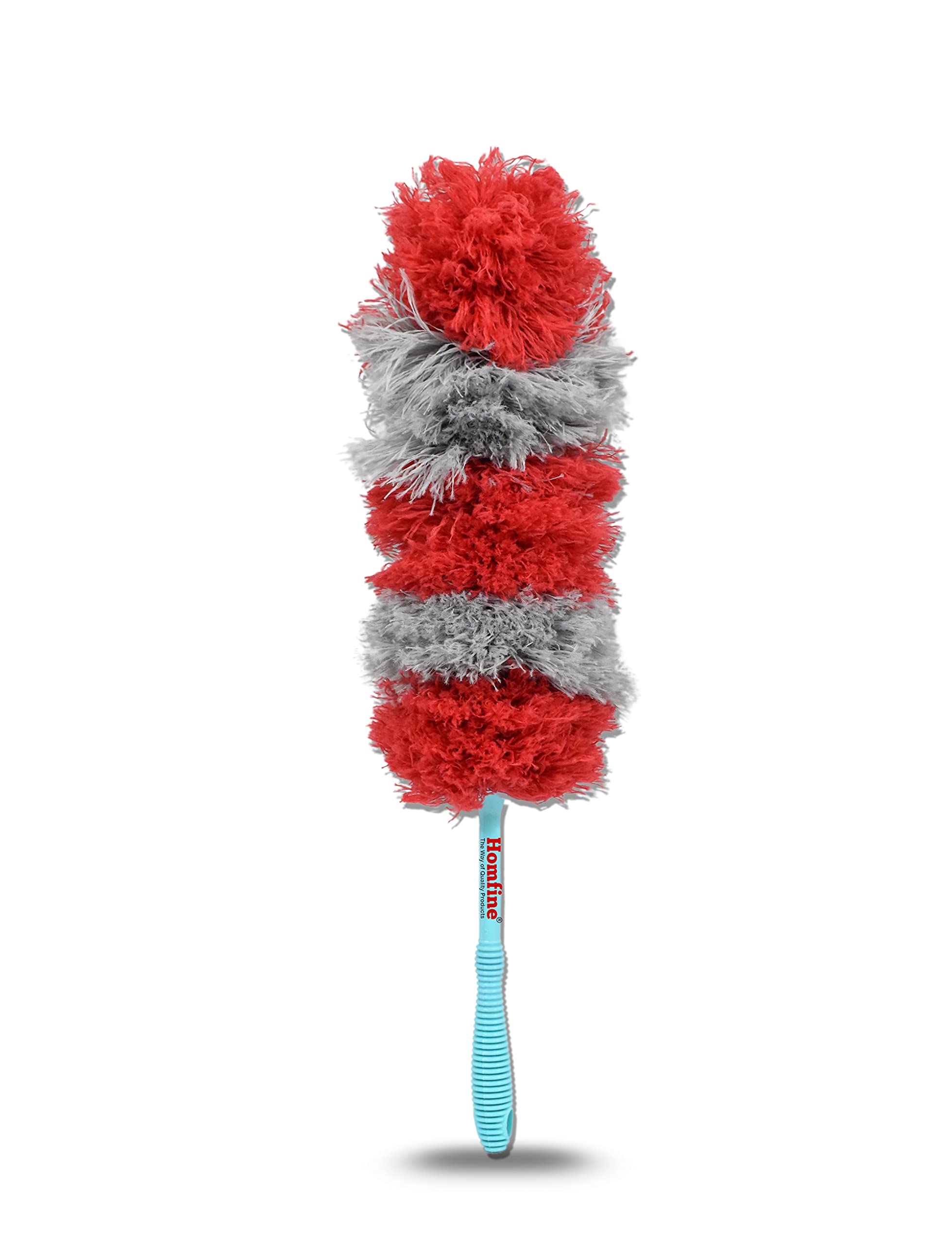 Homfine Microfiber Static Duster/Feather Duster Broom for Dusting, Home Cleaning, Car Dusting etc (Multicolor) Length-24inch (1) (B0994TYL6R) Amazon Price History, Amazon Price Tracker